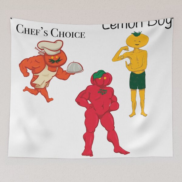 Item preview, Personified Fruits _ Tomato Boys designed and sold by Jgeivett.