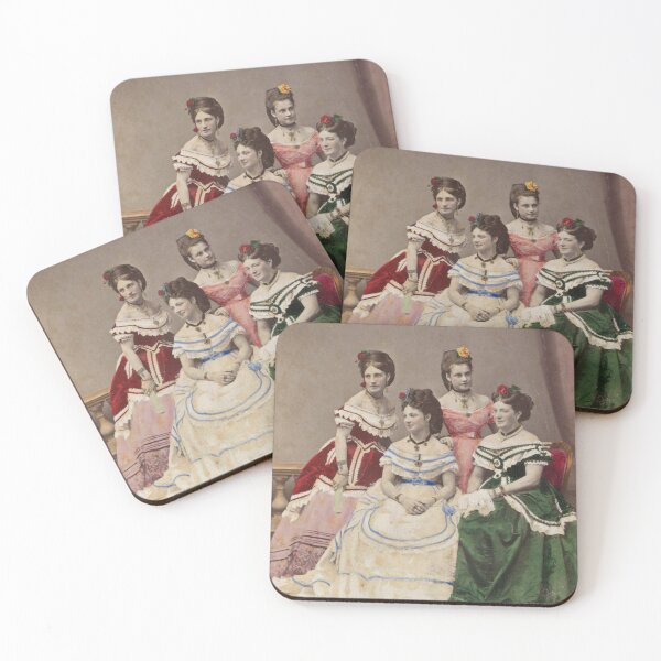 Item preview, Opera Ladies 1870s designed and sold by Victoriana Brooke.