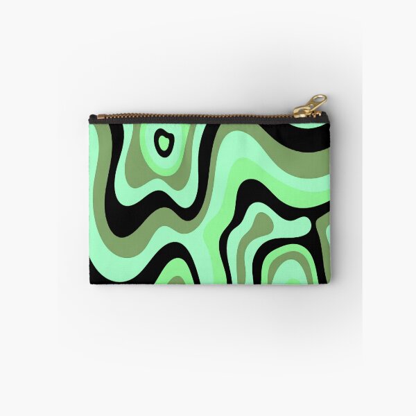 Item preview, Psychedelic Patterns Greens designed and sold by ViaARTfactory.