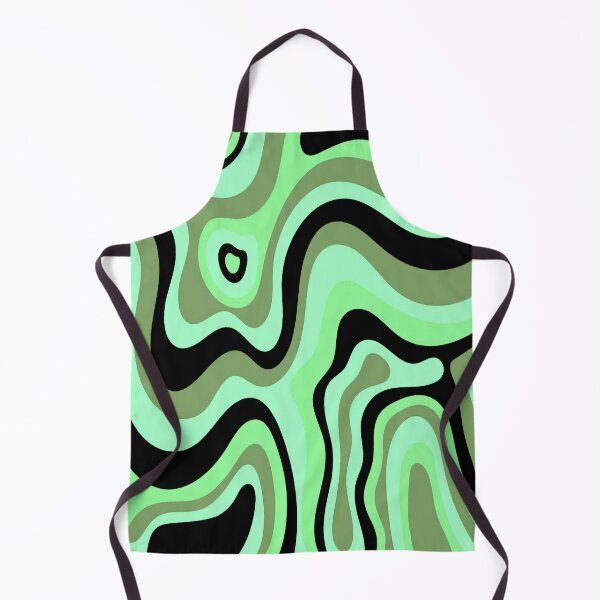 Item preview, Psychedelic Patterns Greens designed and sold by ViaARTfactory.