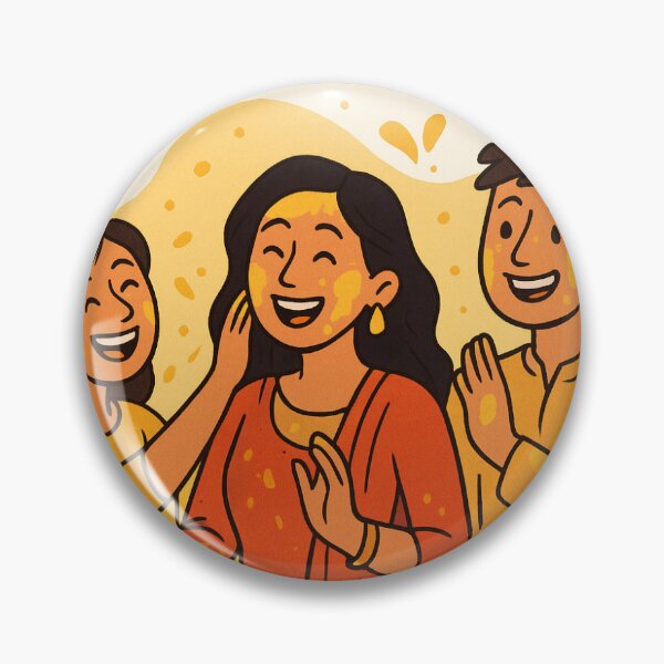 Item preview, Haldi Happiness designed and sold by The Masala Hub.