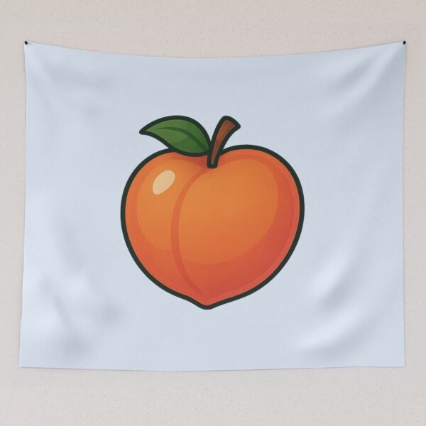 Item preview, Peach Cartoon designed and sold by AnotherFemaleHuman.