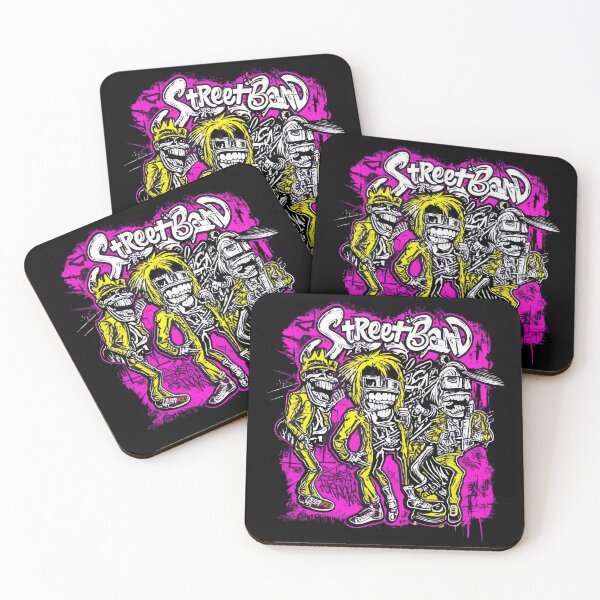 Item preview, Cartoon Street Crew inspired by gorillaz band	 designed and sold by Uglyandcute.