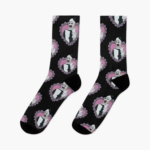 Item preview, Cute Terrifier Love Horror Movie Halloween Pink Heart  designed and sold by FmStyleArt.