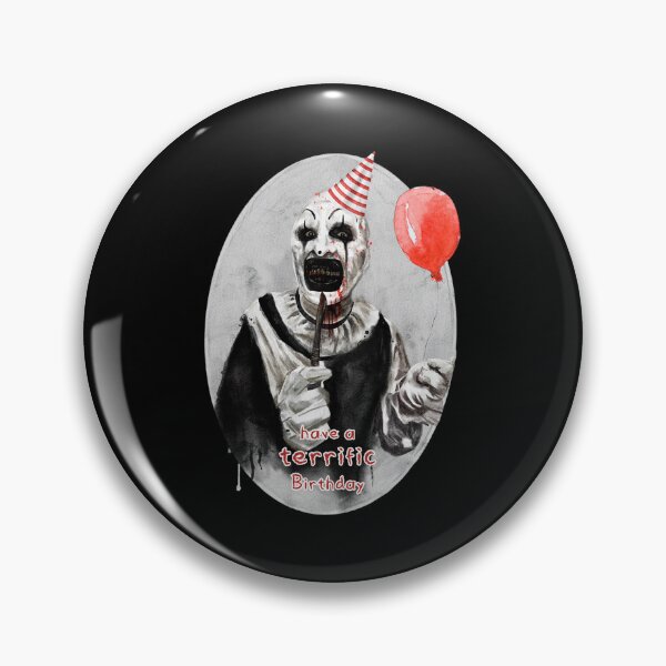 Item preview, Have a Terrific Birthday, Terrifier, designed and sold by FmStyleArt.