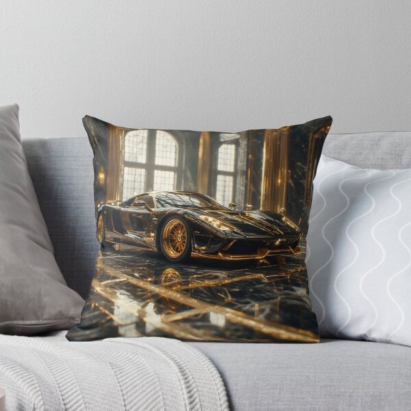 Item preview, Gold Super Car Art  designed and sold by TheDarkWardrobe.