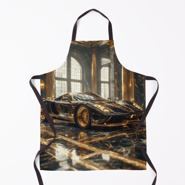 Item preview, Gold Super Car Art  designed and sold by TheDarkWardrobe.