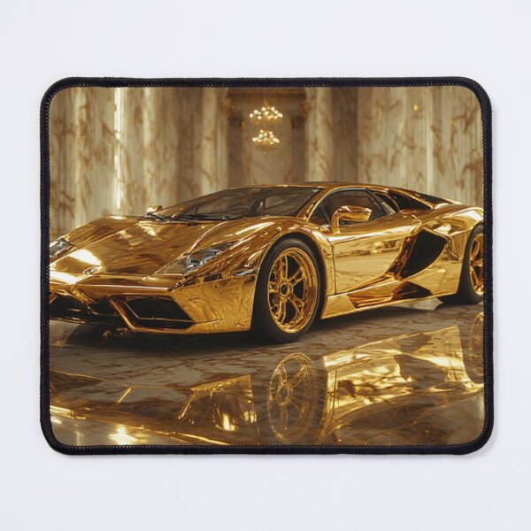Item preview, Gold Super Car Art designed and sold by TheDarkWardrobe.