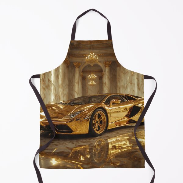 Item preview, Gold Super Car Art  designed and sold by TheDarkWardrobe.