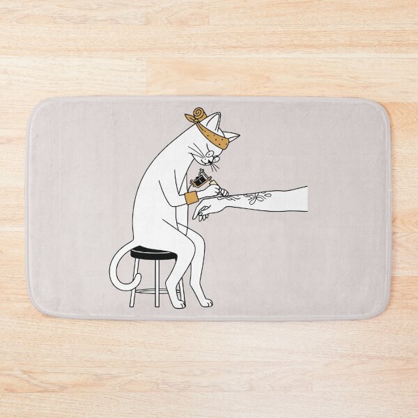 Item preview, Cat Tattoo Artist designed and sold by Amir Faysal.