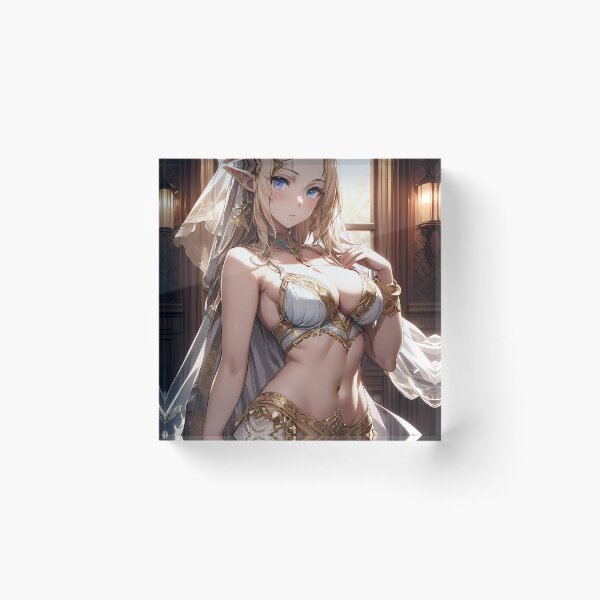 Item preview, Alpha Eminence Shadow Anime Girl Elegant White Waifu designed and sold by earlobejerk.