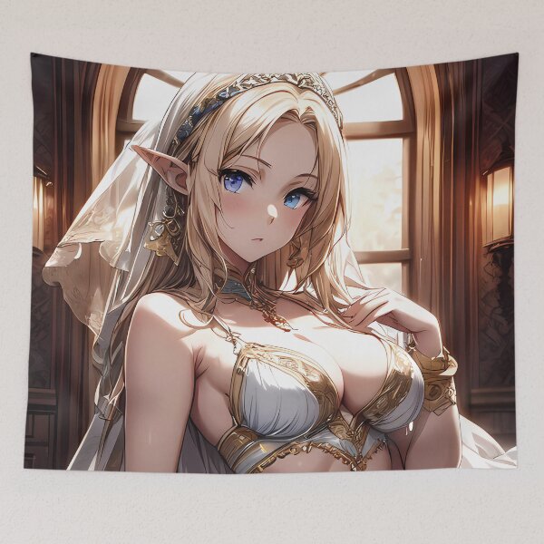 Item preview, Alpha Eminence Shadow Anime Girl Elegant White Waifu designed and sold by earlobejerk.