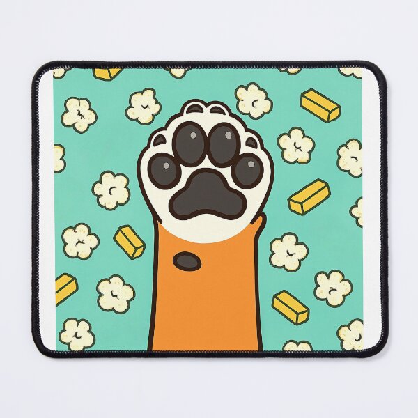 Item preview, Dog Foot Popcorn designed and sold by TimTurtle.