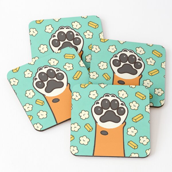 Item preview, Dog Foot Popcorn designed and sold by TimTurtle.