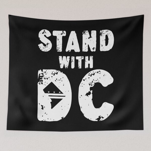 Item preview, Stand With DC District Of Columbia FREE DC Flag Distressed designed and sold by EthosWear.