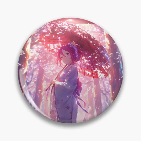 Item preview, Entoma Vasilissa Zeta Overlord Anime Insectoid Charm Cherry Blossoms designed and sold by earlobejerk.