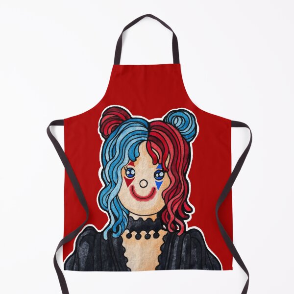 Item preview, Creepy Clown Halloween Girl – Watercolor Spooky Art designed and sold by PangmulCartoon.