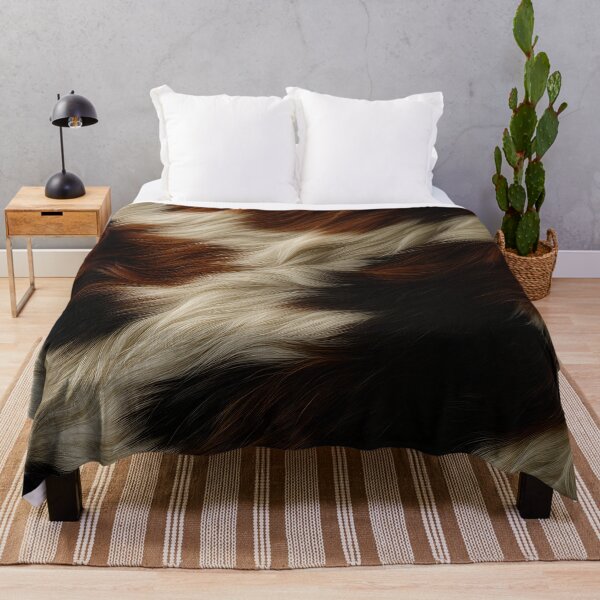 Item preview, Cowhide Fur Pattern designed and sold by Kaleidoscope Print.