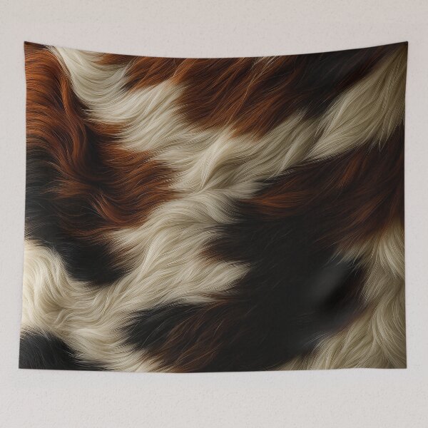 Item preview, Cowhide Fur Pattern designed and sold by Kaleidoscope Print.