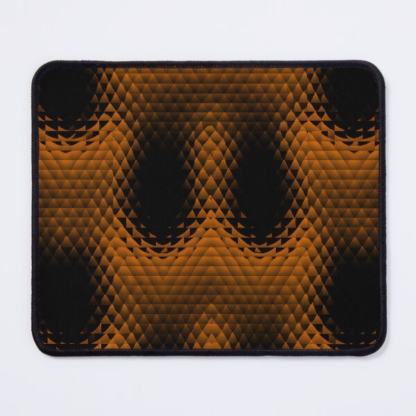 Item preview, Orange Optical Waves designed and sold by Kaleidoscope Print.