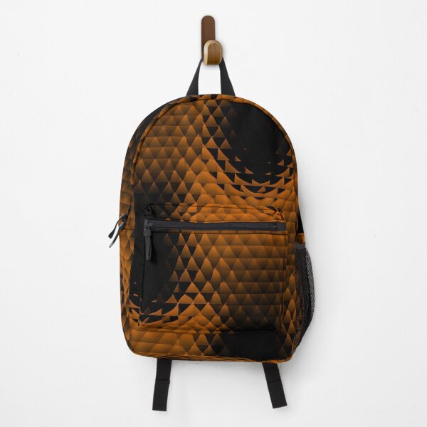 Item preview, Orange Optical Waves designed and sold by Kaleidoscope Print.