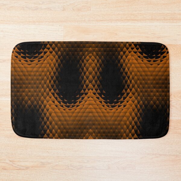 Item preview, Orange Optical Waves designed and sold by Kaleidoscope Print.