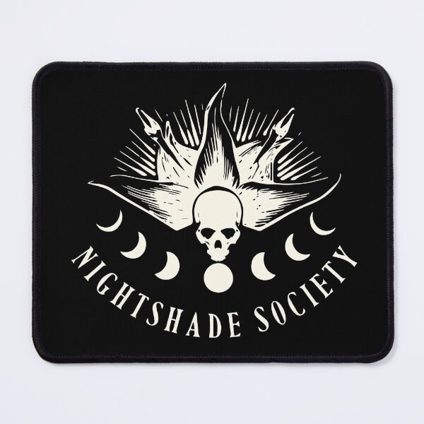 Item preview, Wednesday Addams Nightshade Society Logo – Gothic Design designed and sold by smeraldosecrets.