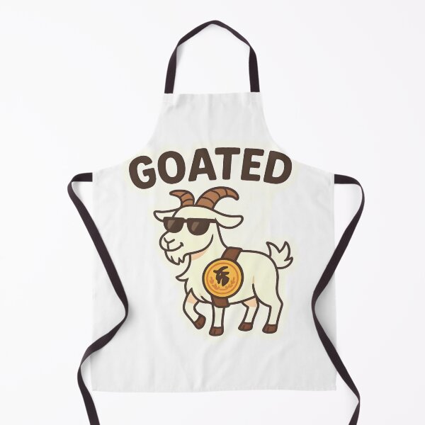 Item preview, goated-goat-meme-cool-goat-with-glasses designed and sold by Mona's studio.