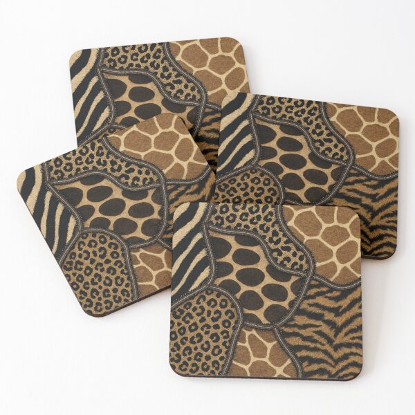 Item preview, Wild Patchwork Print designed and sold by Kaleidoscope Print.