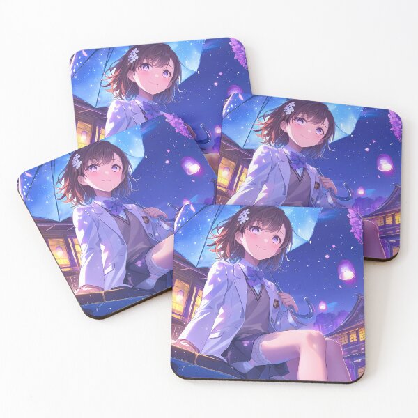 Item preview, Certain Scientific Misaka Mikoto Toaru Kagaku no Railgun Anime Wisteria Moonlight designed and sold by earlobejerk.