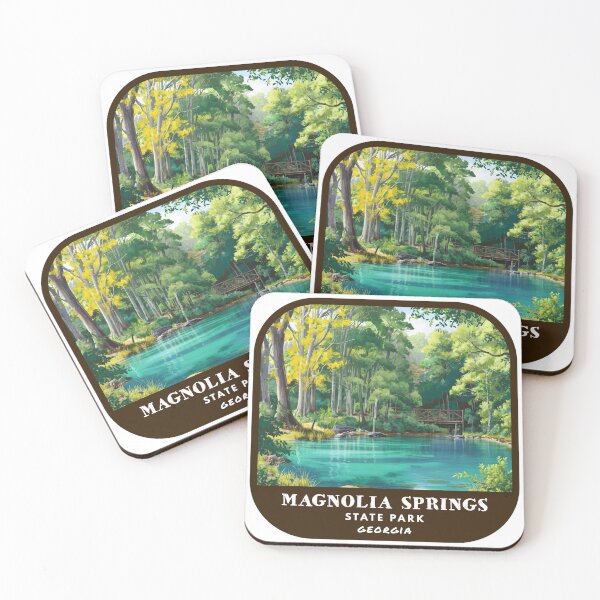 Item preview, Vintage Magnolia Springs State Park (Georgia State Park) designed and sold by RabbitK.