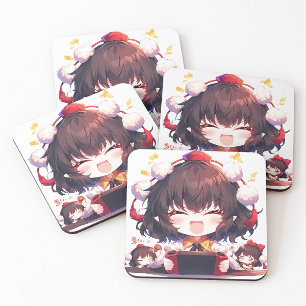 Item preview, Shameimaru Aya Touhou Fujibayashi Kyou Clannad Anime Chibi Gamer Cute designed and sold by earlobejerk.