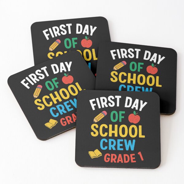Item preview, First Day of School T-Shirt | Back to School Crew Shirt | Grade 1 Teacher Student Matching Outfit designed and sold by Mographic997.