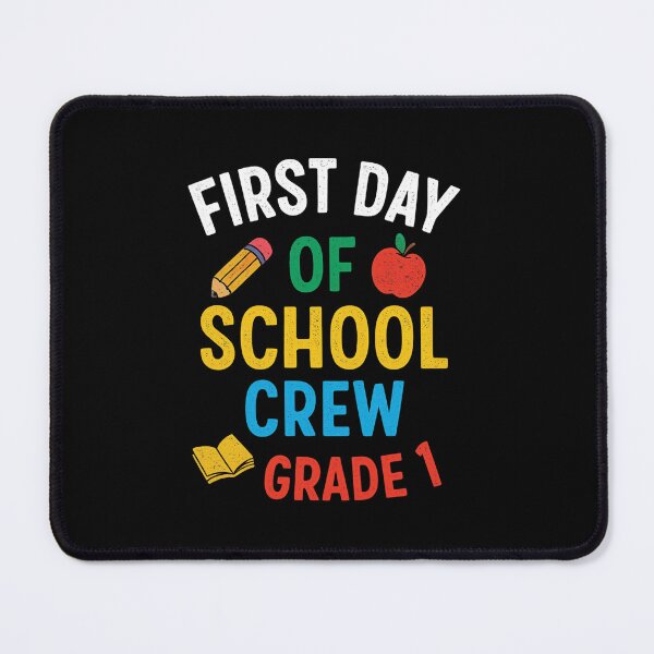 Item preview, First Day of School T-Shirt | Back to School Crew Shirt | Grade 1 Teacher Student Matching Outfit designed and sold by Mographic997.