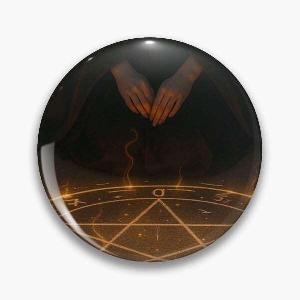 Item preview, Urban Witch – Parking Lot Spell with Shining Pentagram designed and sold by WitchPrint.