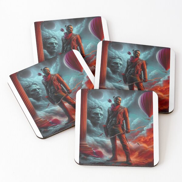 Item preview, Tattooed archer – Warrior God in a Cosmic Renaissance designed and sold by Ghost Archer Illusions.