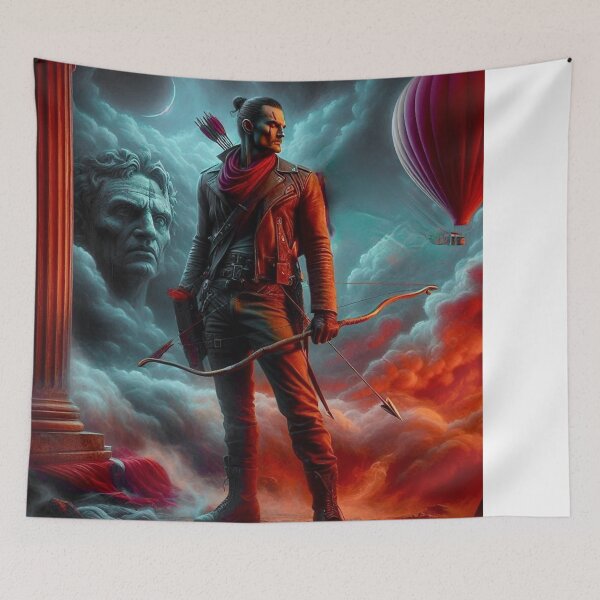 Item preview, Tattooed archer – Warrior God in a Cosmic Renaissance designed and sold by Ghost Archer Illusions.