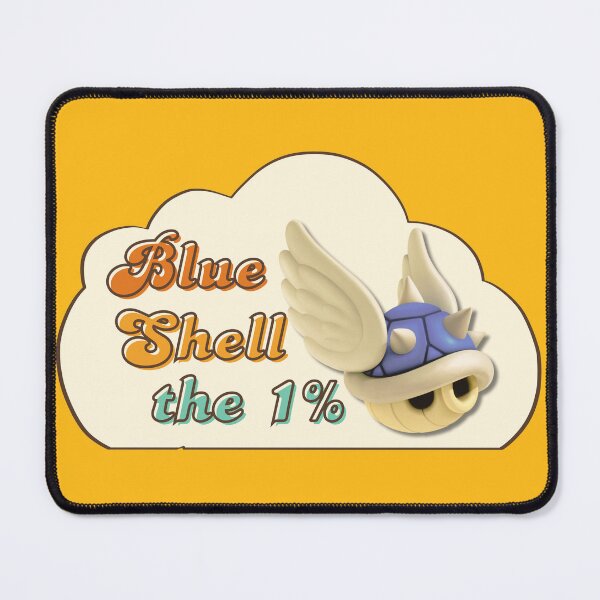Item preview, Blue Shell the 1% Retro Design designed and sold by TrashPandaCreative.