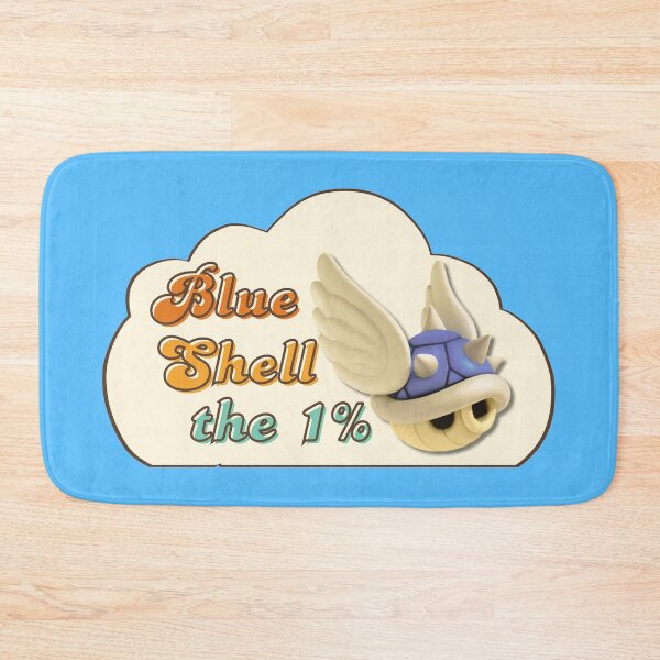 Item preview, Blue Shell the 1% Retro Design designed and sold by TrashPandaCreative.