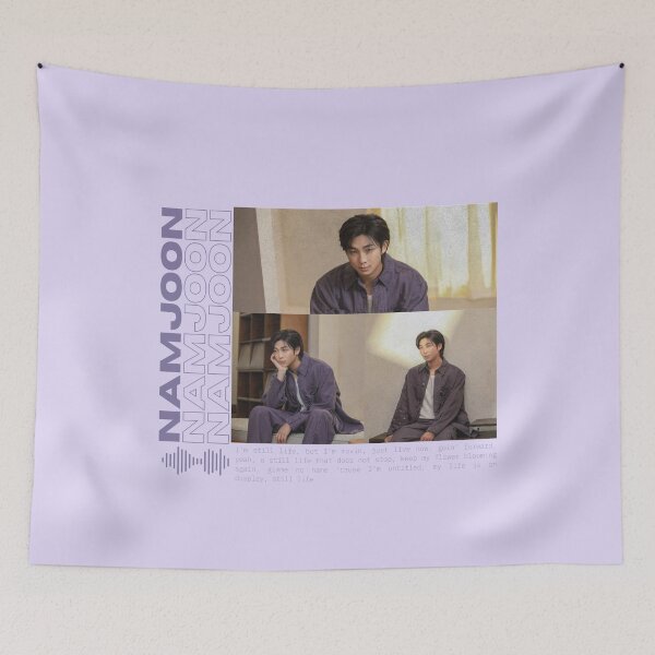 Item preview, RM Still Life Inspired Collage – BTS Aesthetic Design designed and sold by smeraldosecrets.