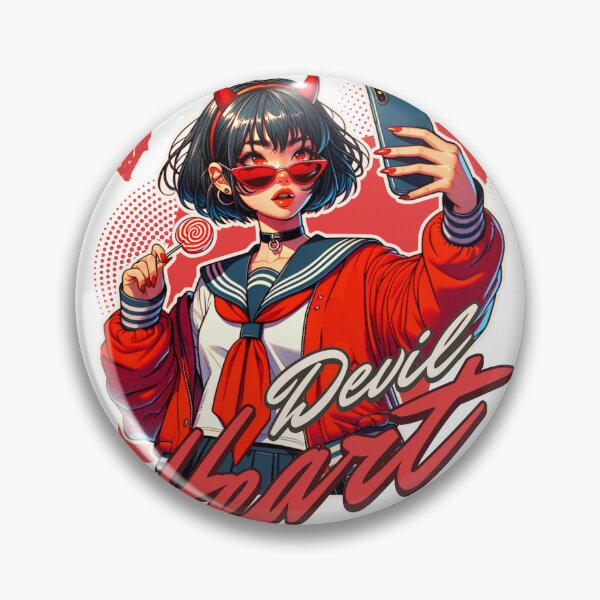 Item preview, Devil Heart Girl designed and sold by InkVolt.