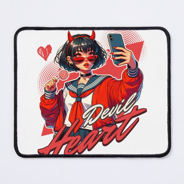 Item preview, Devil Heart Girl designed and sold by InkVolt.