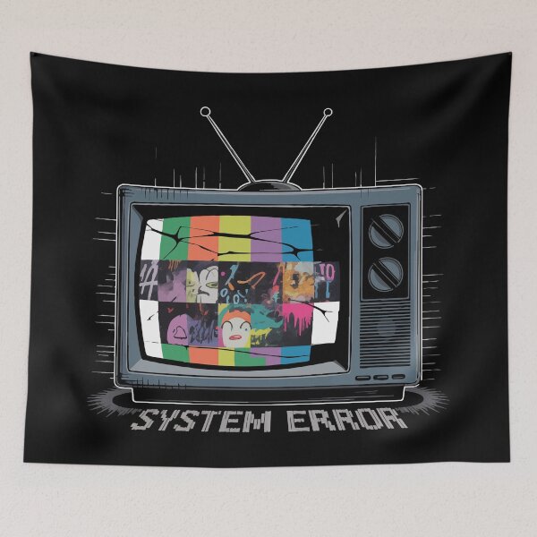 Item preview, Broken TV Aesthetic designed and sold by Uglyandcute.