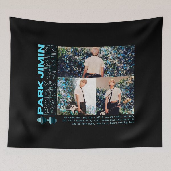 Item preview, Jimin Who Inspired Collage – BTS Aesthetic Design designed and sold by smeraldosecrets.