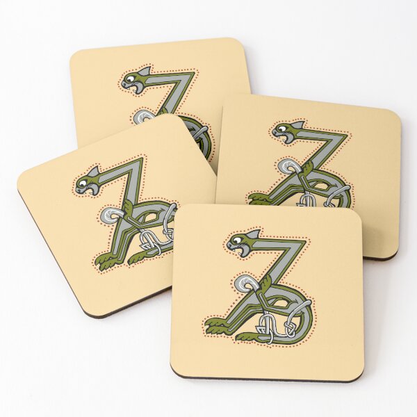 Item preview, Celtic Cat Letter Z designed and sold by Donnahuntriss.