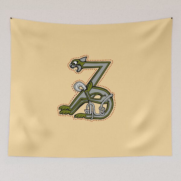 Item preview, Celtic Cat Letter Z designed and sold by Donnahuntriss.
