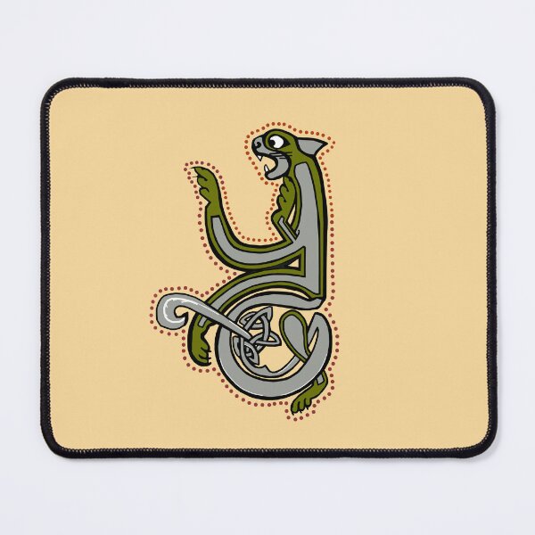Item preview, Celtic Cat Letter Y designed and sold by Donnahuntriss.