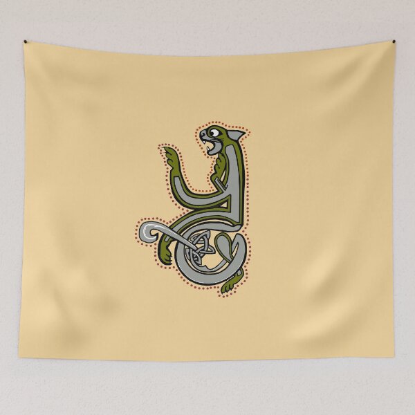 Item preview, Celtic Cat Letter Y designed and sold by Donnahuntriss.
