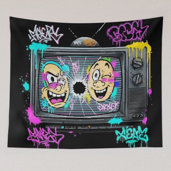 Item preview, Broken TV Aesthetic designed and sold by Uglyandcute.