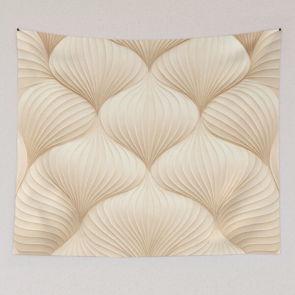 Item preview, Golden Wave Geometry designed and sold by Kaleidoscope Print.